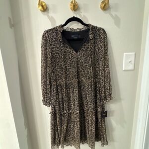 Just...Taylor Animal Print Dress